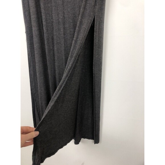 Romeo & Juliet Gray Long Maxi Skirt Side Slits Women's Size Medium - Picture 3 of 5